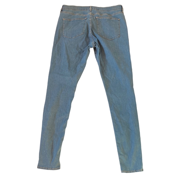 Preloved Topshop Men's Skinny Denim Jeans Blue Size 32 - Small Marks - Picture 3 of 15